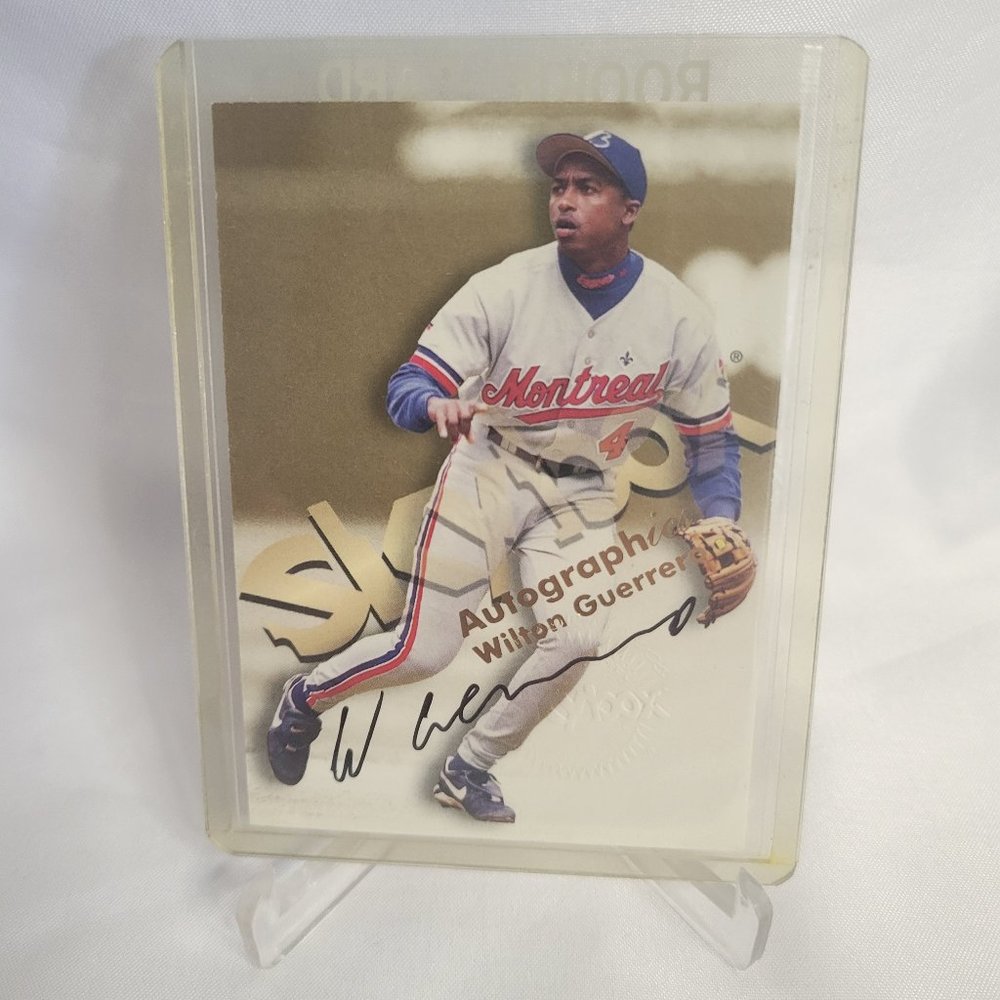 Skybox 1999 Wilton Guerrero Autographics Card